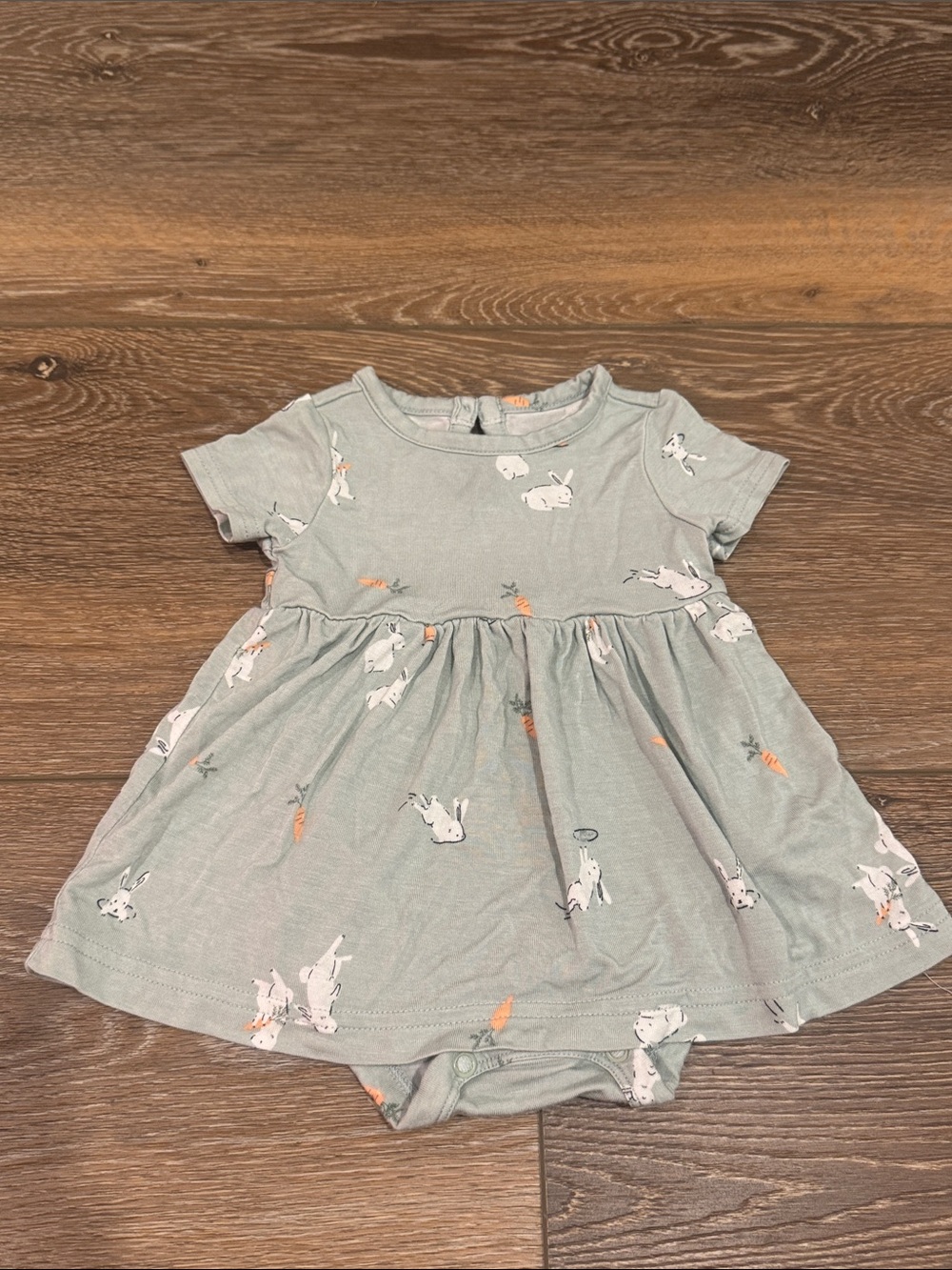 Purely Soft By Carters Bunny Twirl Dress 3m